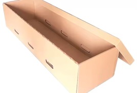 Гроб из гофрокартона